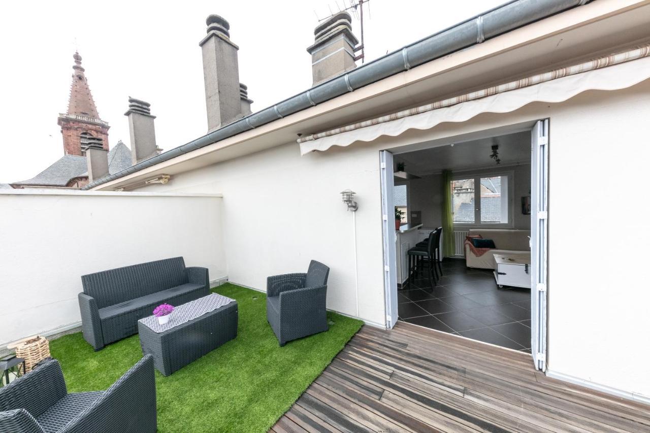 La Terrasse De St Amans Rodez Exterior foto