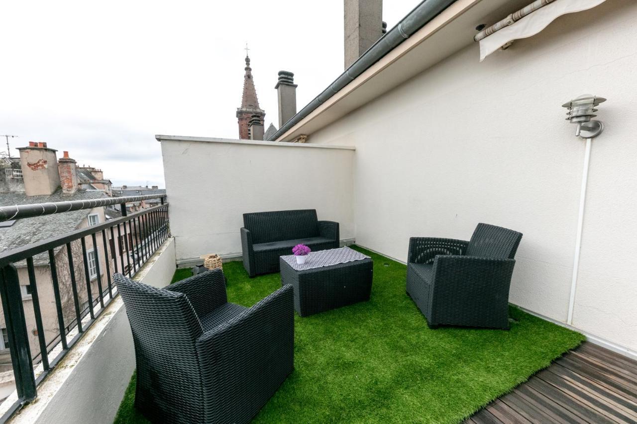 La Terrasse De St Amans Rodez Exterior foto