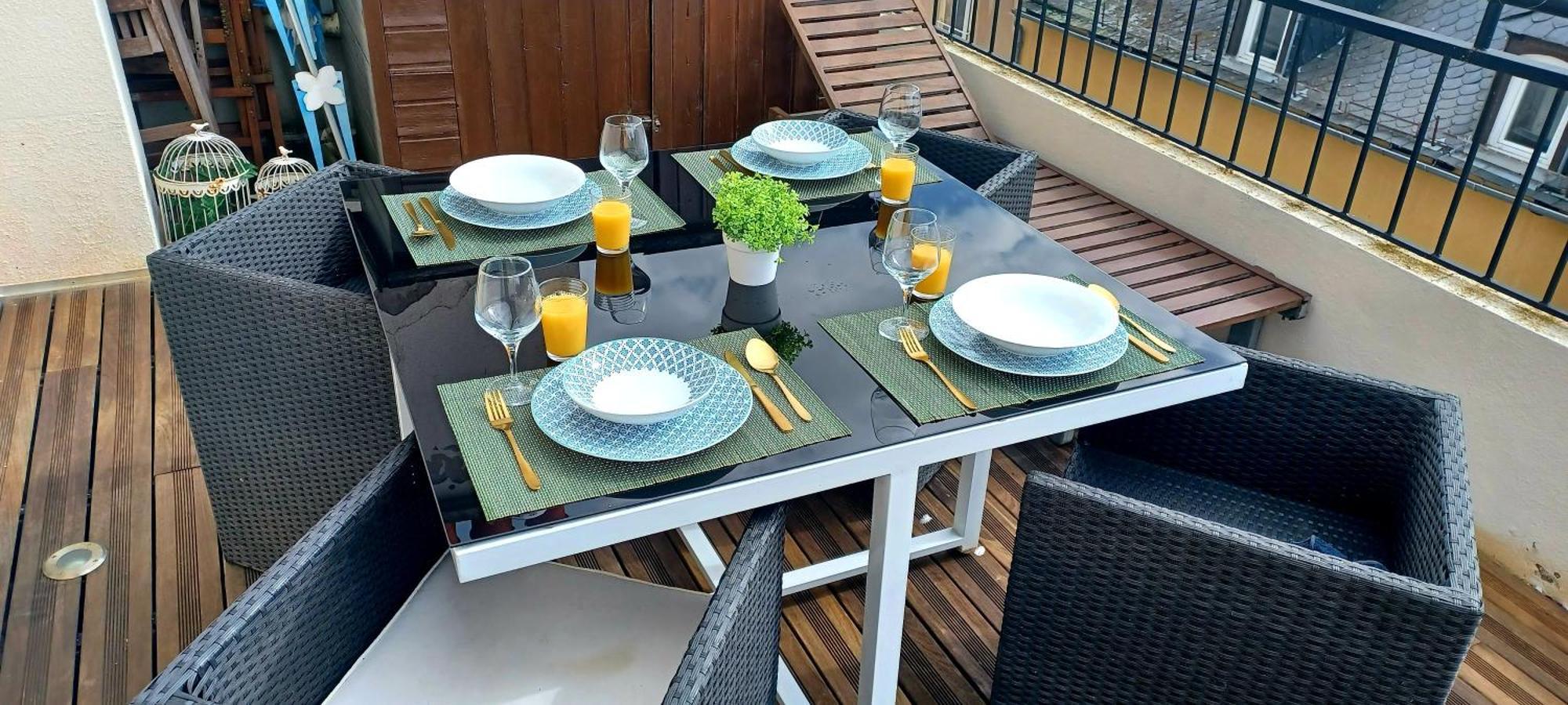 La Terrasse De St Amans Rodez Exterior foto